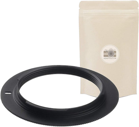 Adaptout M42 PK BAGUE D'ADAPTATION OBJECTIF M42 VERS BOITIER PENTAX K Adaptateur 100% Métal bague adaptation MARQUE FRANÇAISE