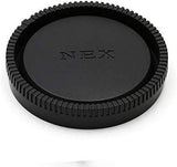 Adaptout X3 - NEX O Bouchon Cache Arrière pour Objectif Sony NEX (Monture E Marque FRANÇAISE
