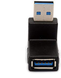 X3 Adaptateur Angle Male Femelle USB 3.0 3 Angle droit 90° Coude Type A Up - ADAPTOUT MARQUE FRANÇAISE