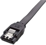 X5 Cable SATA 3 40cm 6 Gbps Plat avec Verrouillage ATX Mini ATX Micro HDD PC Carte Mere SATA III 3.0 - ADAPTOUT Marque FRANÇAISE