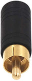 Adaptout 4X Adaptateur Prise RCA Male Fiche Mini Jack 3,5mm Femelle Mono Plaqué Or Minijack Marque FRANÇAISE