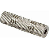Adaptout X5 Coupleur Prise Mini Jack 3.5mm Femelle - Femelle Stereo Adaptateur Minijack 100% Metal Connecteur rallonge Cable Marque FRANÇAISE
