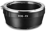 EOS FX ∞ Bague D'ADAPTATION Compatible Objectif Canon EOS EF EFS vers BOITIER Fuji X Adaptateur 100% Métal Mise AU Point A L'INFINI Dont X-Pro2 X-T2 X-T1 X-T10 X-E2S X-E2 X-E1 X-A2