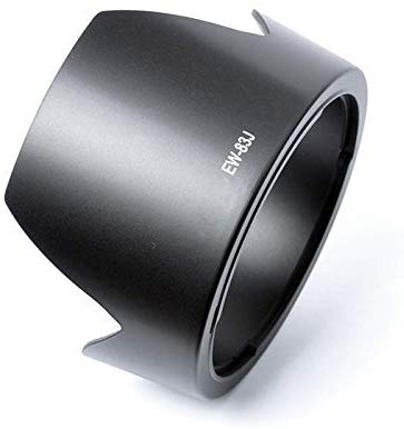 EW83J Pare-Soleil paresoleil Pare Soleil Type EW-83J pour Objectif Canon EF 17-55mm f/2.8 is USM - ADAPTOUT Marque FRANÇAISE