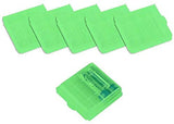 3 BOITIERS Verts pour Piles LR6 AA LR06 Lot DE 3 Protections TRANSLUCIDEs Boite boites boitier LR-6 Rangement