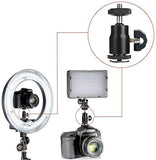 Lot DE 4 Rotule tête Sabot Flash Hot Shoe pour Appareil Photo vis 1/4" Compatible Toutes Marques Canon Nikon Sony Pentax Fuji Panasonic Samsung Olympus Nettoyage Capteur Objectif