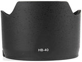 HB40 Pare-Soleil paresoleil Pare Soleil Type HB-40 pour Objectif Nikon AF-S 24-70mm f/2.8 G Ed Nikkor - ADAPTOUT Marque FRANÇAISE