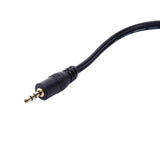 2X Cable Adaptateur Prise Jack 3,5mm Male vers 2 Fiche XLR Male Stereo Connecteur Audio Adaptateur Mini Jack ADAPTOUT Marque FRANÇAISE