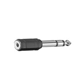 Adaptout X5 Adaptateur Gros Jack 6.35mm Male vers Mini Jack 3.5mm Femelle Stereo Connecteur Audio Minijack Ecouteurs HiFi Casque Marque FRANÇAISE