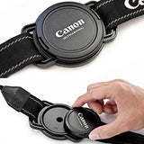 43-52-55 Porte Bouchon Avant 43MM 52MM 55MM Porte Cache pour Objectif 43 mm 52 mm 55 mm Support pour Canon Nikon Pentax Tamron Sigma Sony etc - ADAPTOUT Marque FRANÇAISE