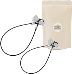 Adaptout X2 Elingue de Sécurité pour GoPro Corde en Acier Cordon de Protection pour Go Pro Hero 1/2/3/3+/4/5/6/7 Marque FRANÇAISE
