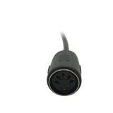 2X Cable adaptateur DIN 5 Pin MIDI femelle vers 2 Prises RCA Male Droite et Gauche 150 cm