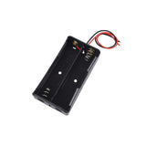5X Armature Support Boite boitier pour 2 Pile Batterie 18650 avec Fils Noir Rouge coupleur