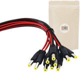 X10 Alimentation DC 12V 1~38V Fiche Mâle 2,1 x 5,5mm Câble d'alimentation Connecteur Piece de Rechange - ADAPTOUT Marque FRANÇAISE