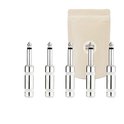 5X Prise Gros Jack 6,35 mm Male a souder Mono Hi FI Micro