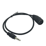 Cable adaptateur DIN 5 Pin MIDI femelle vers Prise Mini jack 3,5 mm stereo male audio hifi 100 cm