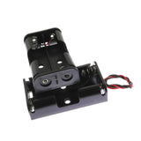 10X Armature Support Boite boitier pour 2 Pile Batterie AA LR06 avec Fils Noir Rouge coupleur