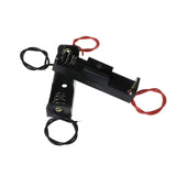 10X Armature Support Boite boitier pour 1 Pile Batterie AA LR06 avec Fils Noir Rouge coupleur
