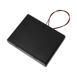 2X Armature Support Boite boitier pour 8 Pile Batterie AA LR06 avec Fils Noir Rouge coupleur