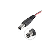 10X Cable Adaptateur Batterie 9v vers Jack Alimentation 5,5 x 2,1 10cm Forme de T