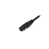 2X Cable Adaptateur Fiche XLR Femelle 3 Pins Stereo vers 2 Prises RCA Male Mono Connecteur Audio Adaptateur Plaque Or 18k ADAPTOUT Marque FRANÇAISE