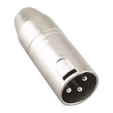 Adaptout Adaptateur Prise Mini XLR Male vers Fiche XLR Male Connecteur 3 Broches Pins Audio pour Zoom Casque etc Marque FRANÇAISE