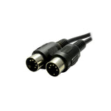 Adaptout Cable rallonge MIDI 5 Pin audio musique Male Male 100cm