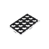 5X Organisateur Support de Piles 18650 Plastique a souder Batterie 15 Slots