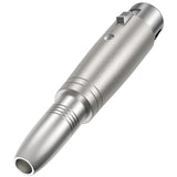 2X Adaptateur XLR Femelle 3 pins vers Gros Jack 6,35 mm Femelle Stereo Micro Enceinte Audio