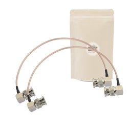 2X Cable 3G SDI 30Cm Angle Coude 90° 90 degrès RG179 Supporte HD-SDI 3G SDI 4K 8K 75 Ohm