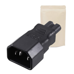 Adaptateur Prise IEC C14 vers IEC C7 Schuko en 8 10A