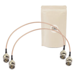 2X Cable 3G SDI 30Cm RG179 Supporte HD-SDI 3G SDI 4K 8K 75 Ohm