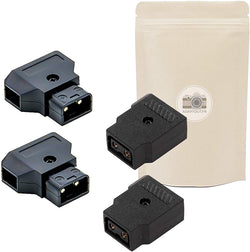 X4 DTap 2 Male + 2 Femelle : Fiche D-Tap Prise à souder D Tap pour Alimentation Batterie Anton Arri Red BLACKMAGIC Adaptateur - ADAPTOUT Marque FRANÇAISE