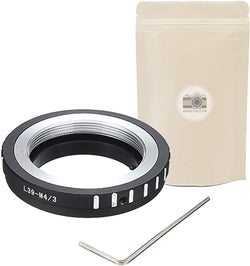 1 adaptateur de monture d'objectif L39 M4/3 pour objectif L39 (M39 LTM) vers appareil photo reflex numérique Micro 4/3