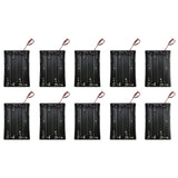 5X Armature Support Boite boitier pour 4 Pile Batterie 18650 avec Fils Noir Rouge coupleur