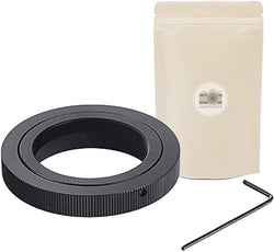 T2 AI ∞ Bague D'ADAPTATION Objectif T2 vers BOITIER Compatible Nikon AI F Adaptateur 100% Métal Mise AU Point A L’Infini Conservée Bague Adaptation Compatible Toutes Montures Nikon AI F