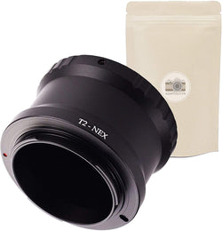 T2 NEX ∞ Bague D'ADAPTATION Objectif T2 vers BOITIER Sony NEX E Adaptateur 100% Métal Mise AU Point A L'INFINI Conservée Bague Adaptation - ADAPTOUT Marque FRANÇAISE