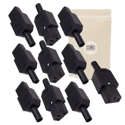 10X Prise IEC Schuko Femelle A Souder 10A CE C 14