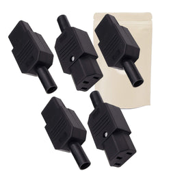 X5 Prise Alimentation IEC C13 C14 fiche Schuko Femelle 10A 110-220v fiche de Remplacement ROHS CE - Adaptout Marque Francaise