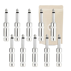 10X Prise Gros Jack 6,35 mm Male a souder Mono Hi FI Micro