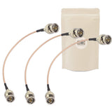 3X Cable 3G SDI 20Cm RG179 Supporte HD-SDI 3G SDI 4K 8K 75 Ohm