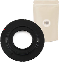 C EOSM ∞ Bague D'ADAPTATION Objectif à Monture C C-Mount Mount vers BOITIER Compatible Canon EOS M EOS-M Adaptateur 100% Métal Mise AU Point A L'INFINI Conservée Adaptation Montures Canon EOS M