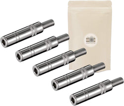 X5 Jack Prise Jack 6,35mm Femelle à Souder Stéréo Fiche Femelle Connecteur Soudure 100% métal 6.35 6,35 Gros Jack - ADAPTOUT Marque FRANÇAISE…