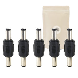 5X Coupleur 12v DC 5,5 x 2,1 mm rallonge caméra Alimentation Male Male Adaptout Marque Francaise