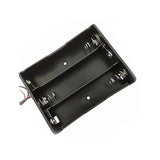 5X Armature Support Boite boitier pour 3 Pile Batterie 18650 avec Fils Noir Rouge coupleur