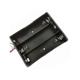 10X Armature Support Boite boitier pour 3 Pile Batterie 18650 avec Fils Noir Rouge coupleur