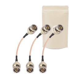 3X Cable 3G SDI 10Cm RG179 Supporte HD-SDI 3G SDI 4K 8K 75 Ohm