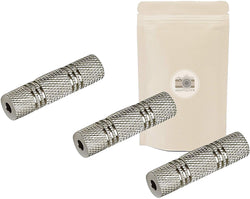 X3 Coupleur Prise Mini Jack 3.5mm Femelle - Femelle Stereo Adaptateur Minijack 100% Metal Connecteur rallonge Cable ADAPTOUT Marque FRANÇAISE