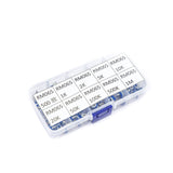 Boite de 100 résistances variables 10 types RM065 6mm ajustables electronique PCB a souder