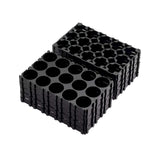 5X Organisateur Support de Piles 18650 Plastique a souder Batterie 15 Slots